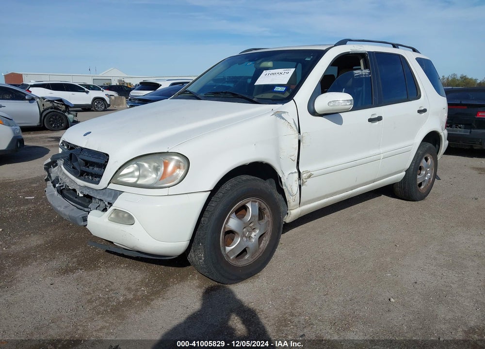2004 MERCEDES-BENZ ML 350 4MATIC VIN: 4JGAB57E14A485001