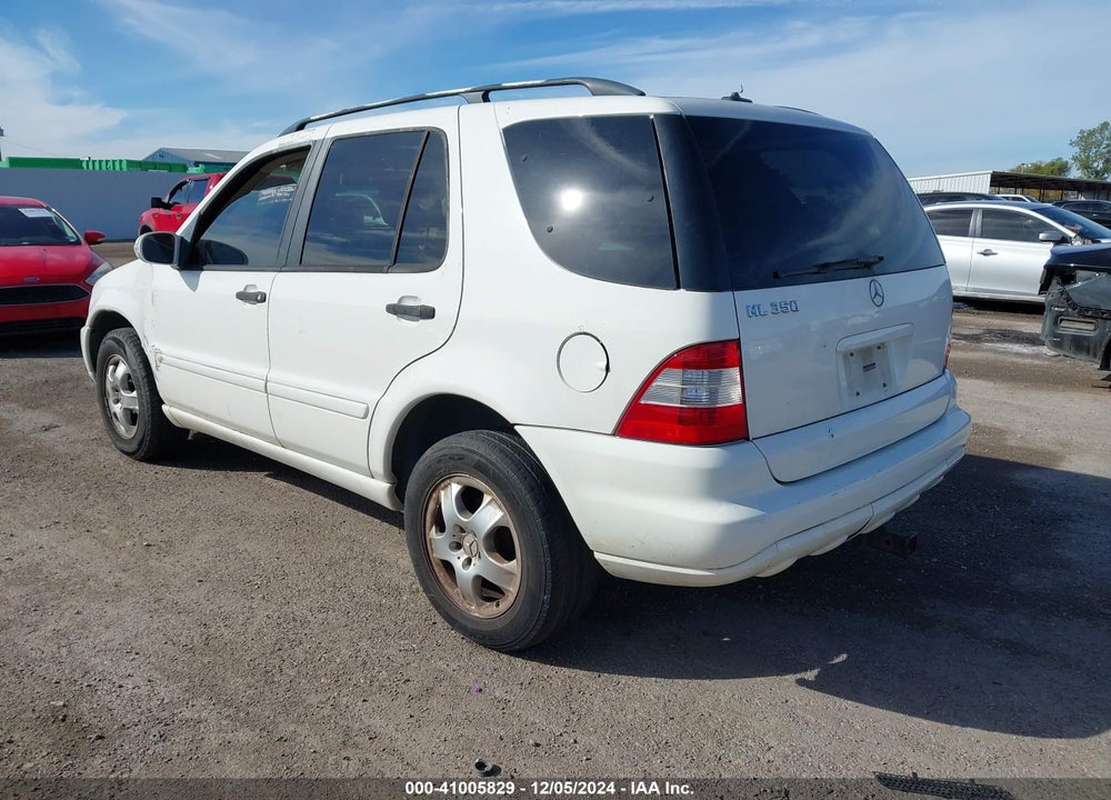 2004 MERCEDES-BENZ ML 350 4MATIC VIN: 4JGAB57E14A485001