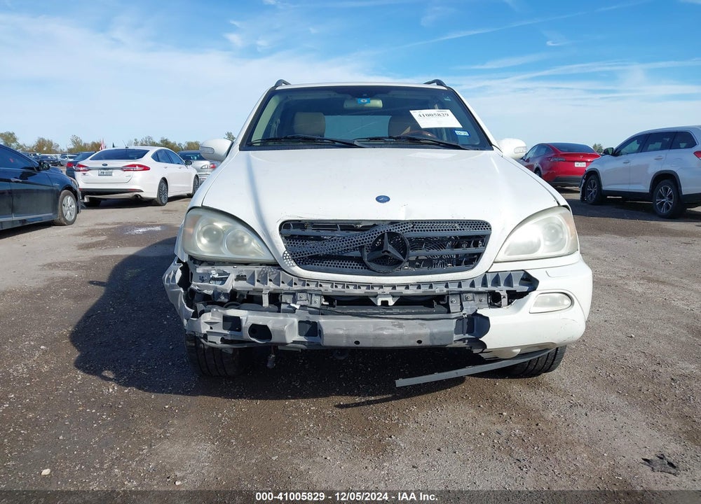 2004 MERCEDES-BENZ ML 350 4MATIC VIN: 4JGAB57E14A485001