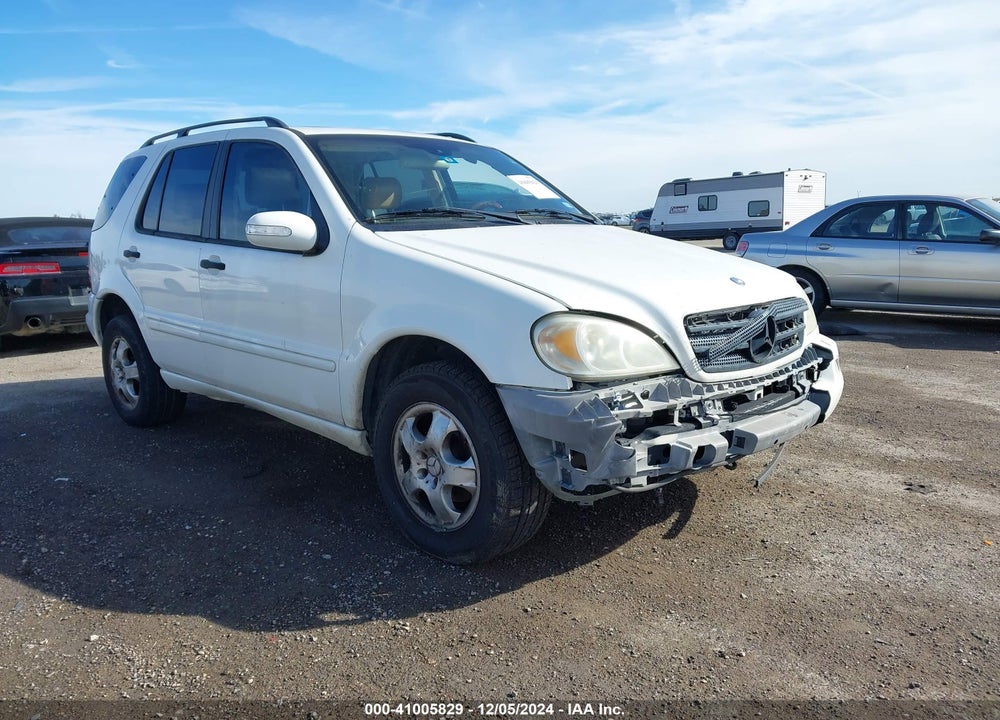 2004 MERCEDES-BENZ ML 350 4MATIC VIN: 4JGAB57E14A485001