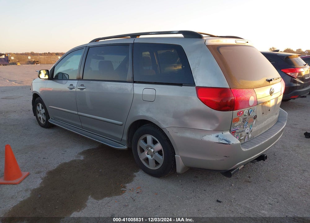 2008 TOYOTA SIENNA LE VIN: 5TDZK23C88S210437