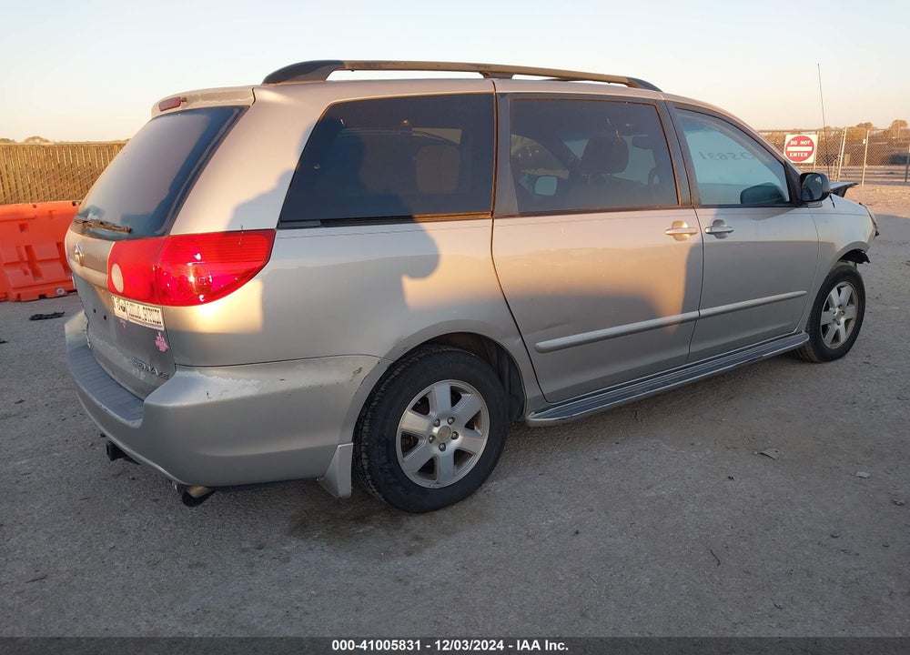 2008 TOYOTA SIENNA LE VIN: 5TDZK23C88S210437
