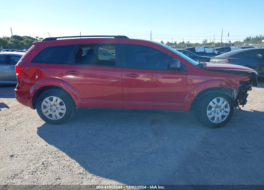 2014 DODGE JOURNEY SE VIN: 3C4PDCAB3ET153714