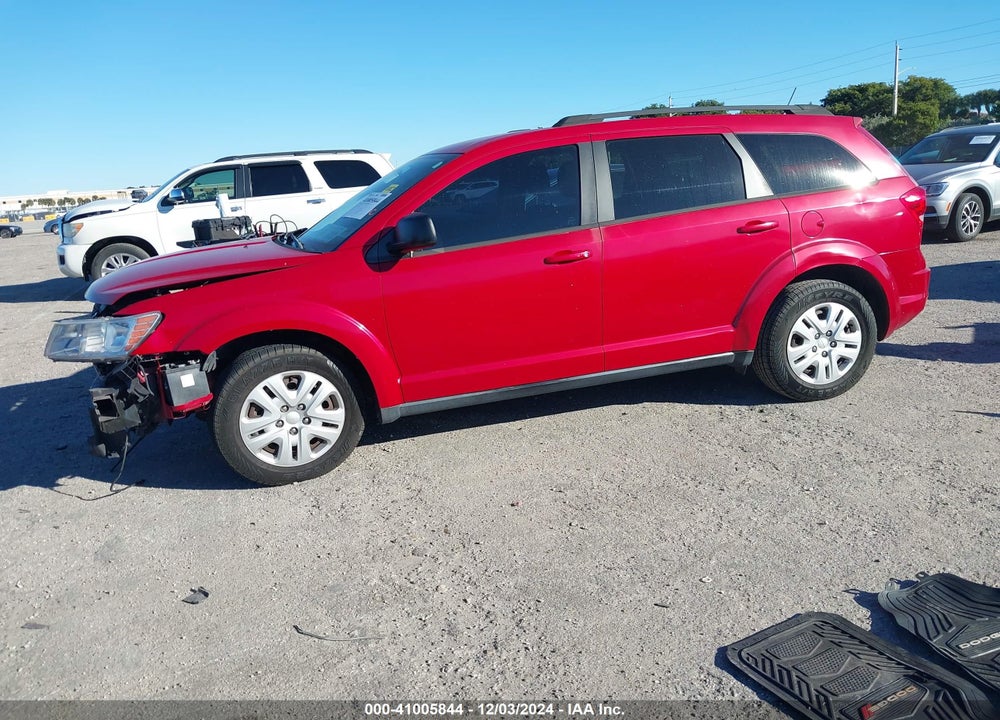 2014 DODGE JOURNEY SE VIN: 3C4PDCAB3ET153714