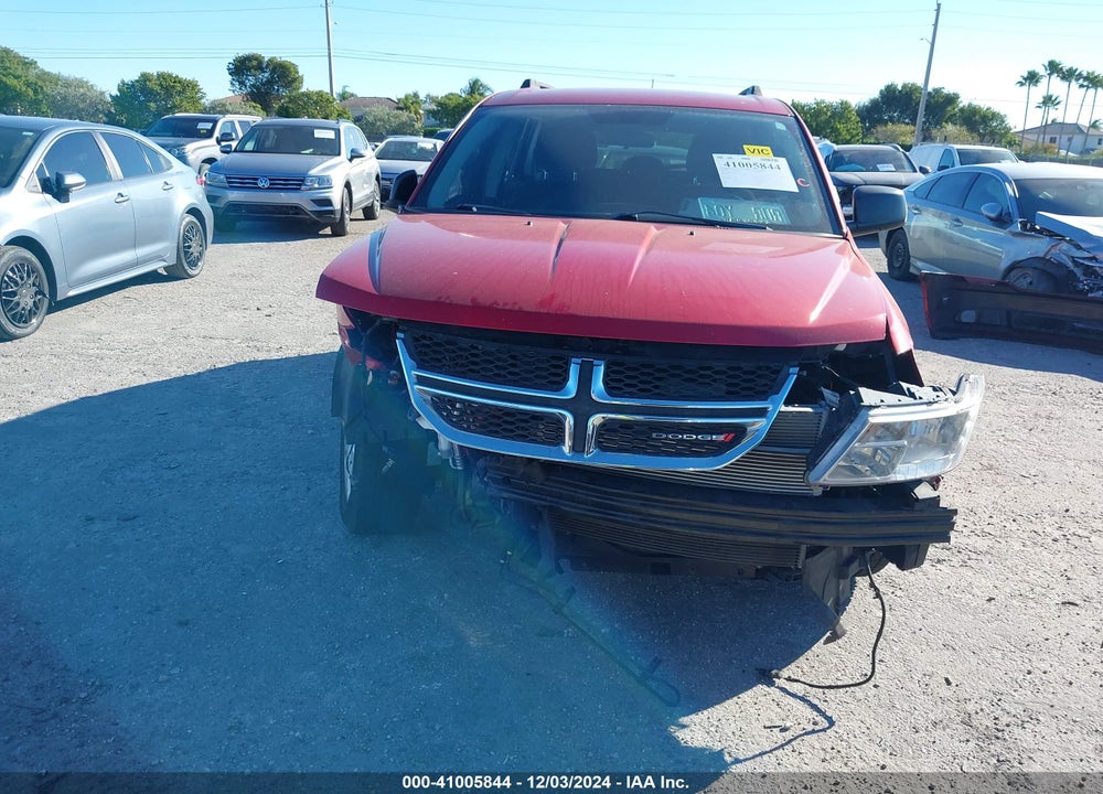 2014 DODGE JOURNEY SE VIN: 3C4PDCAB3ET153714
