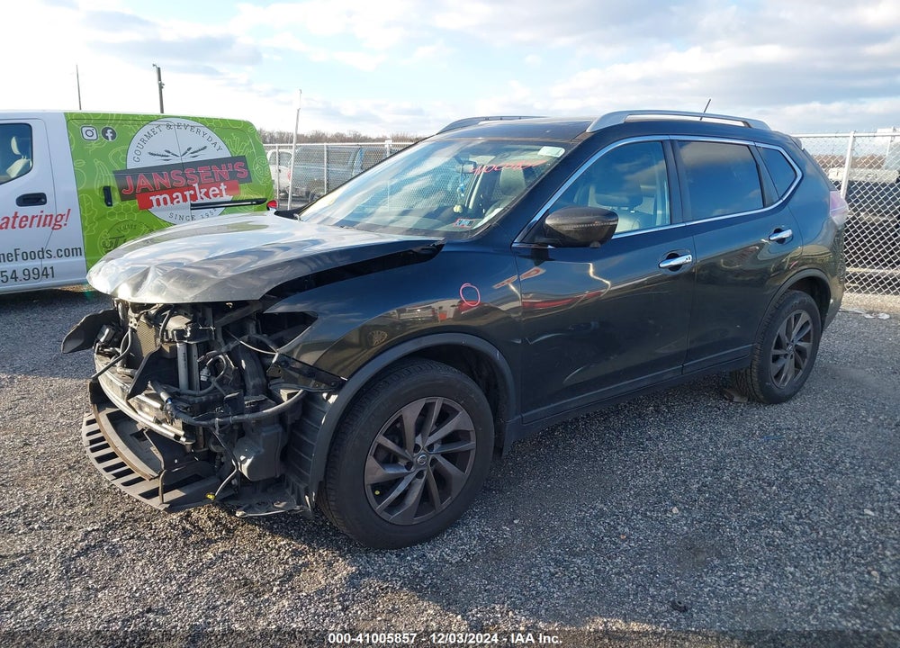 2016 NISSAN ROGUE SL VIN: 5N1AT2MV1GC882457
