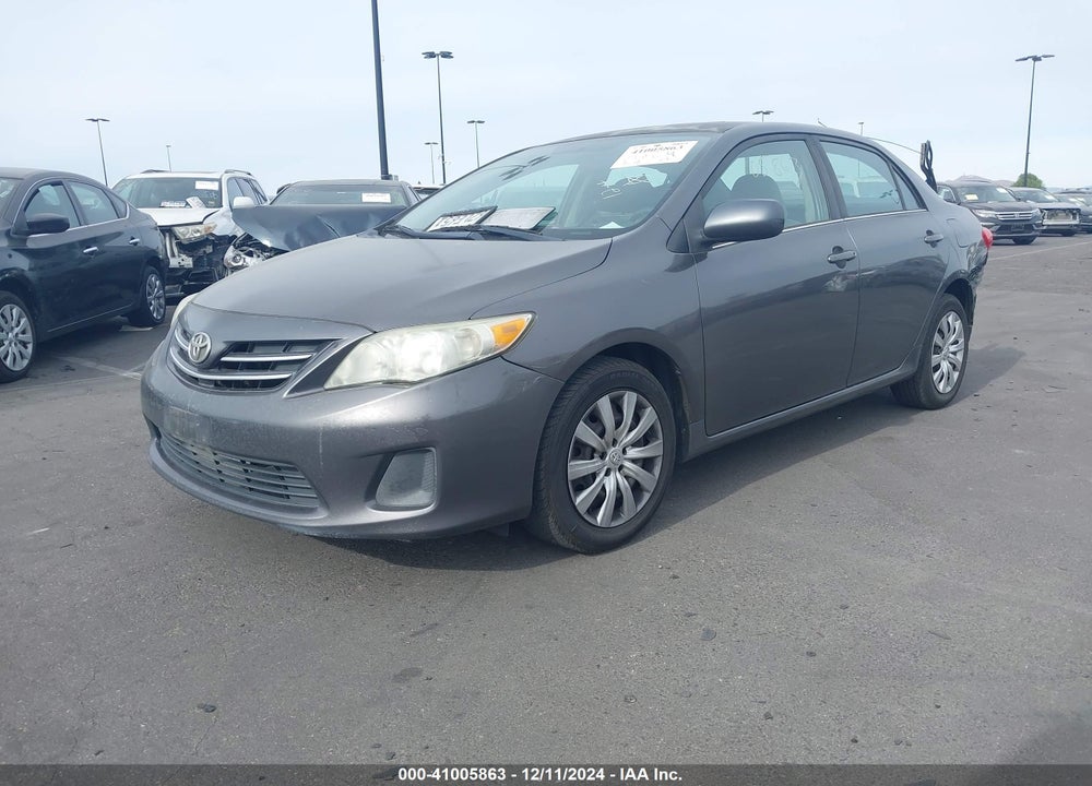 2013 TOYOTA COROLLA LE VIN: 5YFBU4EE8DP148594