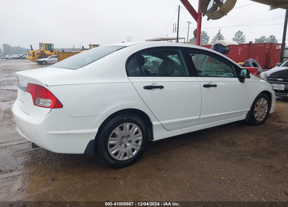 2010 HONDA CIVIC VP VIN: 19XFA1F38AE065668