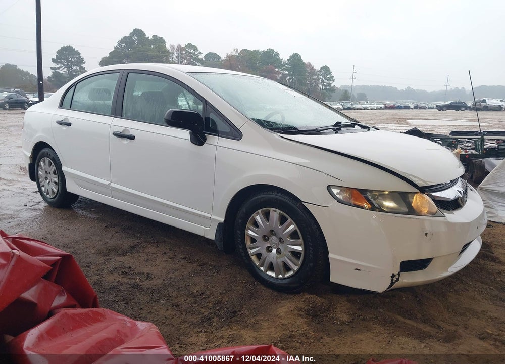 2010 HONDA CIVIC VP VIN: 19XFA1F38AE065668