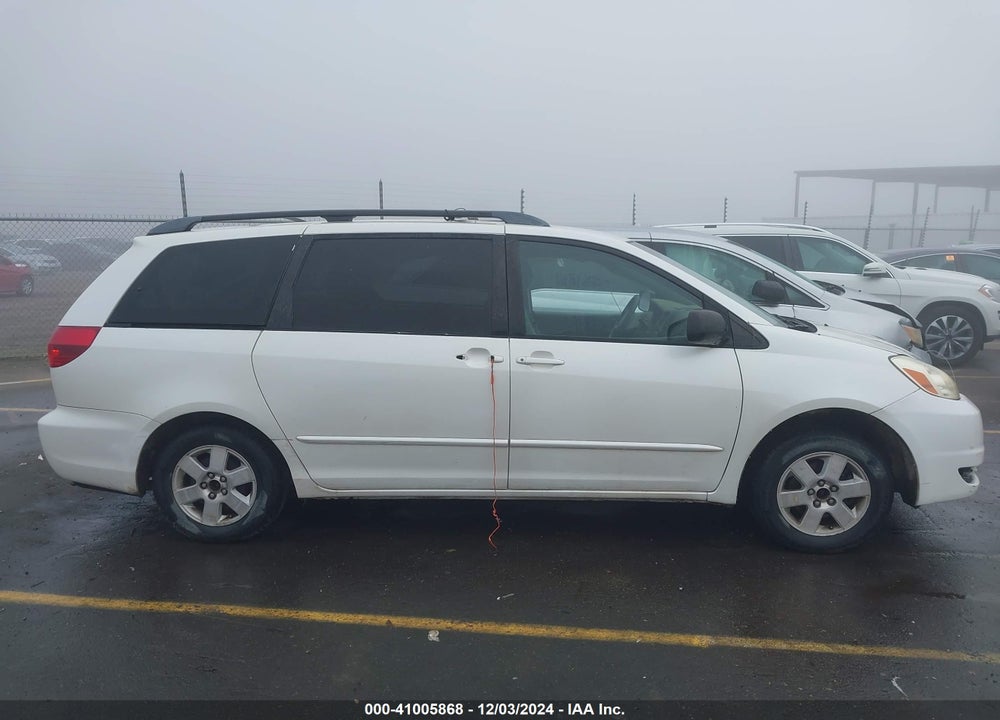 2004 TOYOTA SIENNA LE VIN: 5TDZA23C24S065733