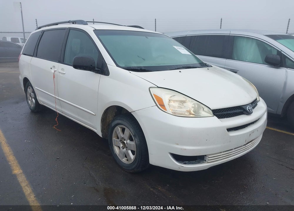 2004 TOYOTA SIENNA LE VIN: 5TDZA23C24S065733