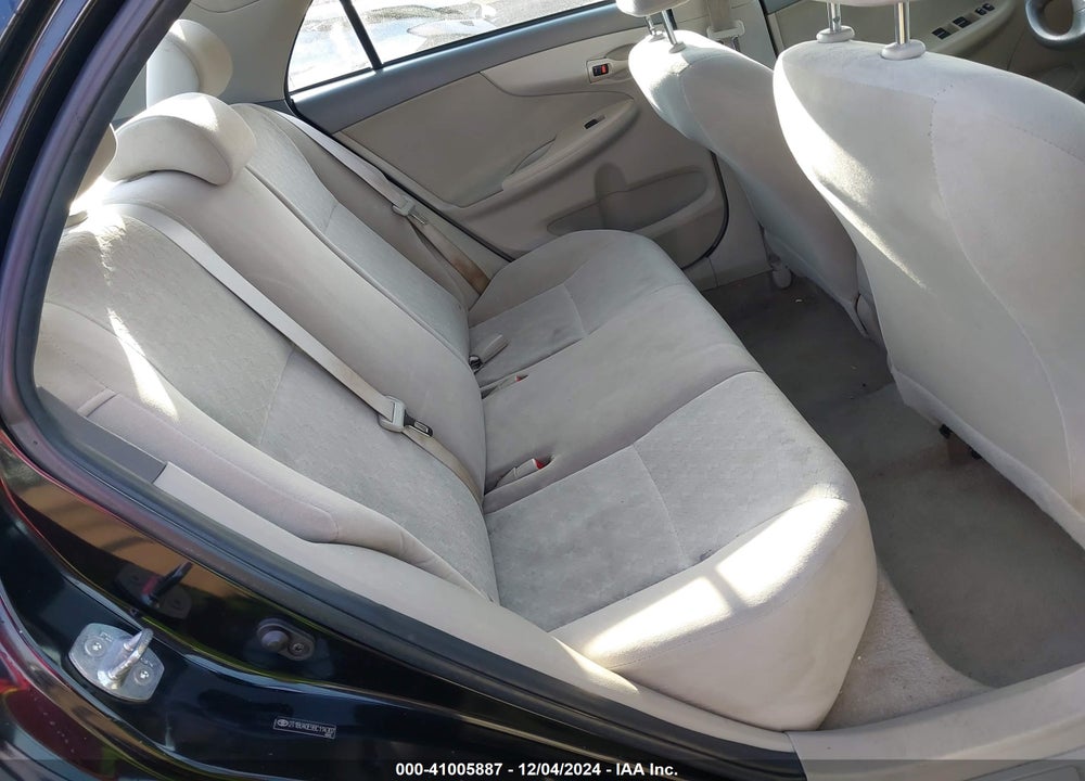2009 TOYOTA COROLLA LE VIN: 2T1BU40E99C114307