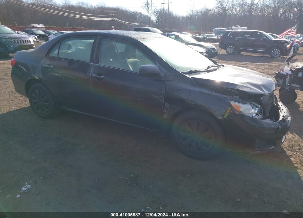 2009 TOYOTA COROLLA LE VIN: 2T1BU40E99C114307