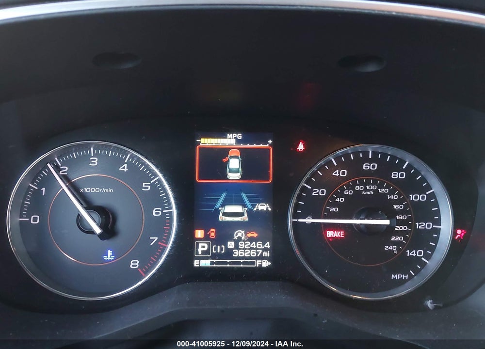 2020 SUBARU CROSSTREK LIMITED VIN: JF2GTAMC3L8242627