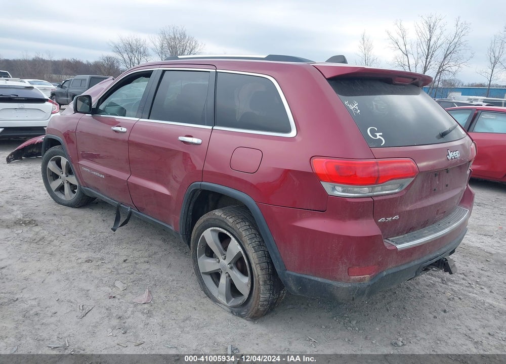 2015 JEEP GRAND CHEROKEE LIMITED VIN: 1C4RJFBG7FC792253