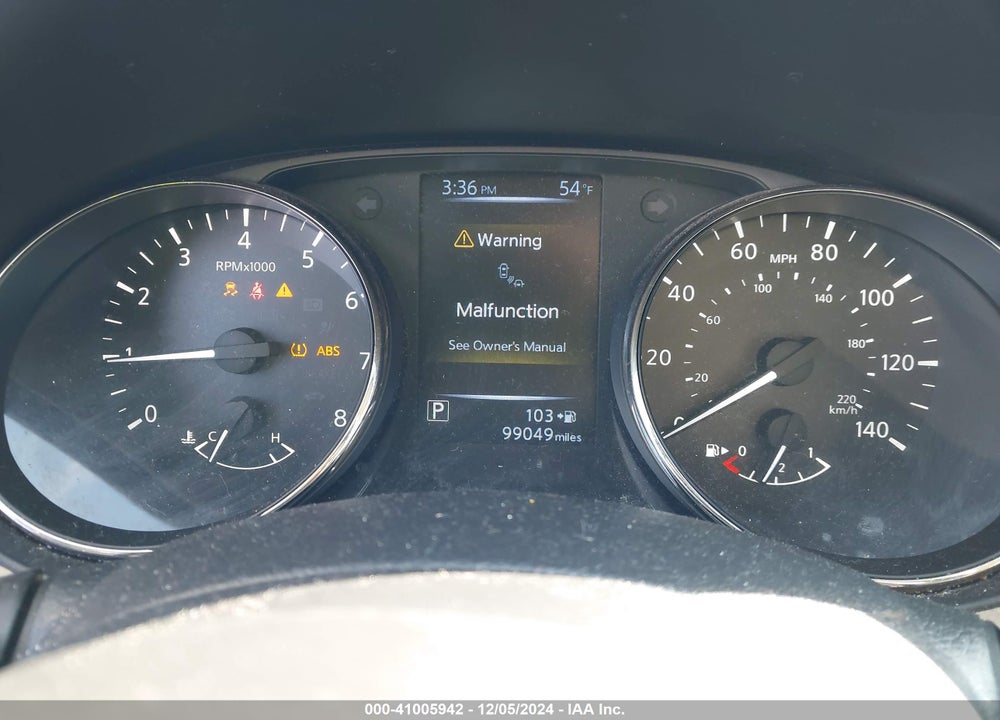 2017 NISSAN ROGUE SV VIN: JN8AT2MT3HW132162