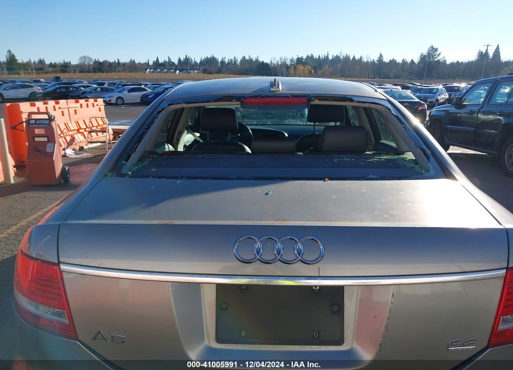 2006 AUDI A6 3.2 VIN: WAUDH74F46N098668