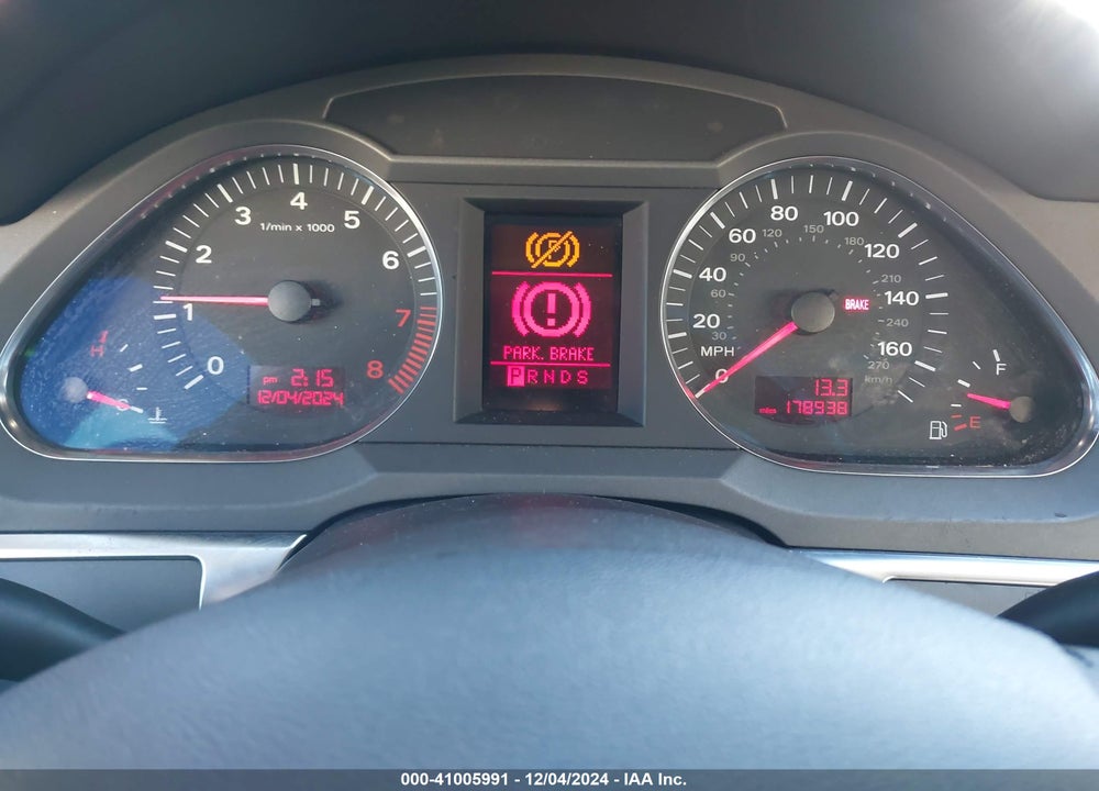 2006 AUDI A6 3.2 VIN: WAUDH74F46N098668