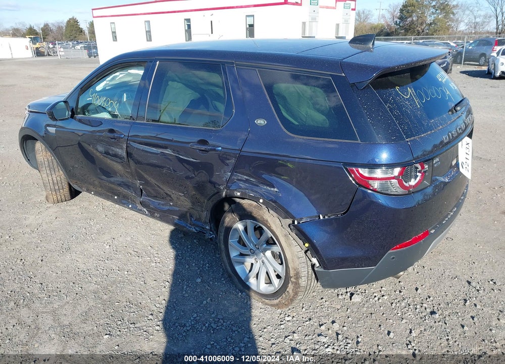 2017 LAND ROVER DISCOVERY SPORT HSE VIN: SALCR2BG6HH696555