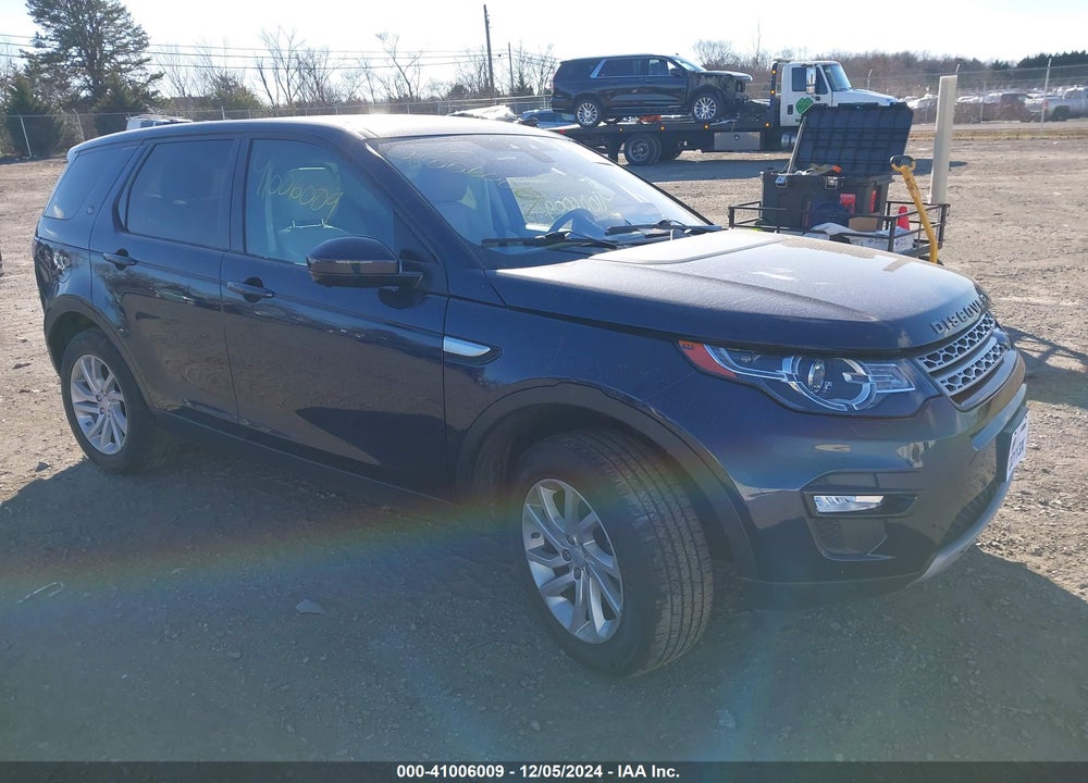 2017 LAND ROVER DISCOVERY SPORT HSE VIN: SALCR2BG6HH696555