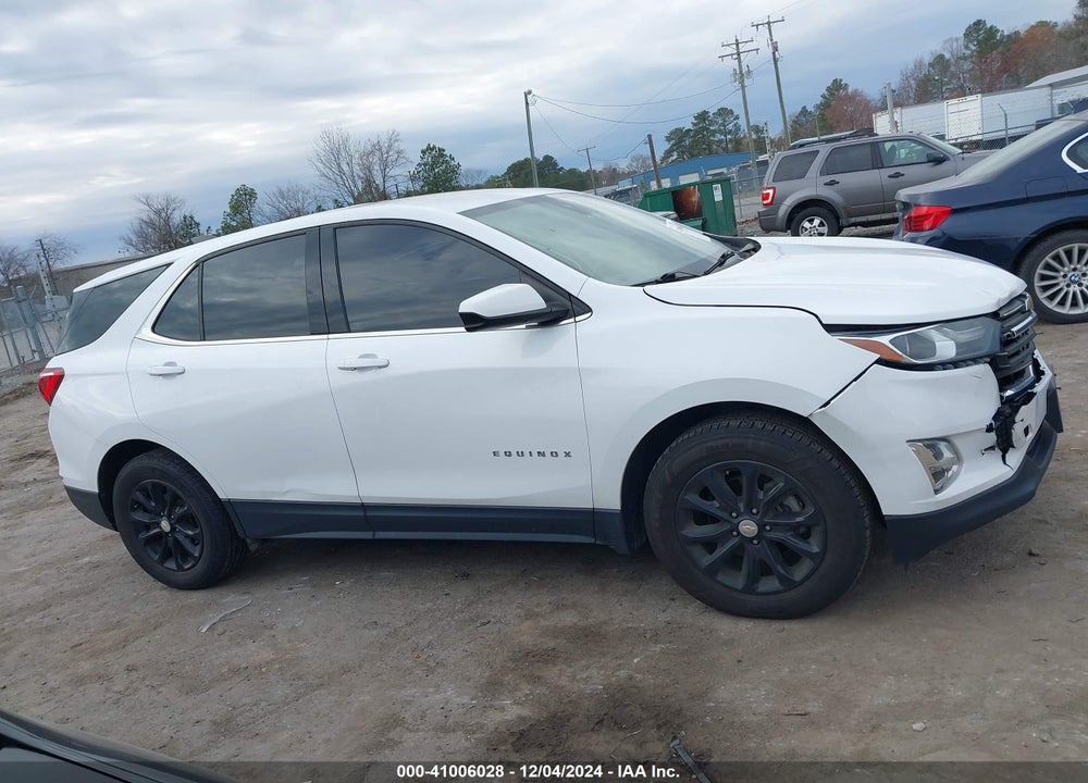2020 CHEVROLET EQUINOX FWD LT 1.5L TURBO VIN: 2GNAXKEV9L6206291