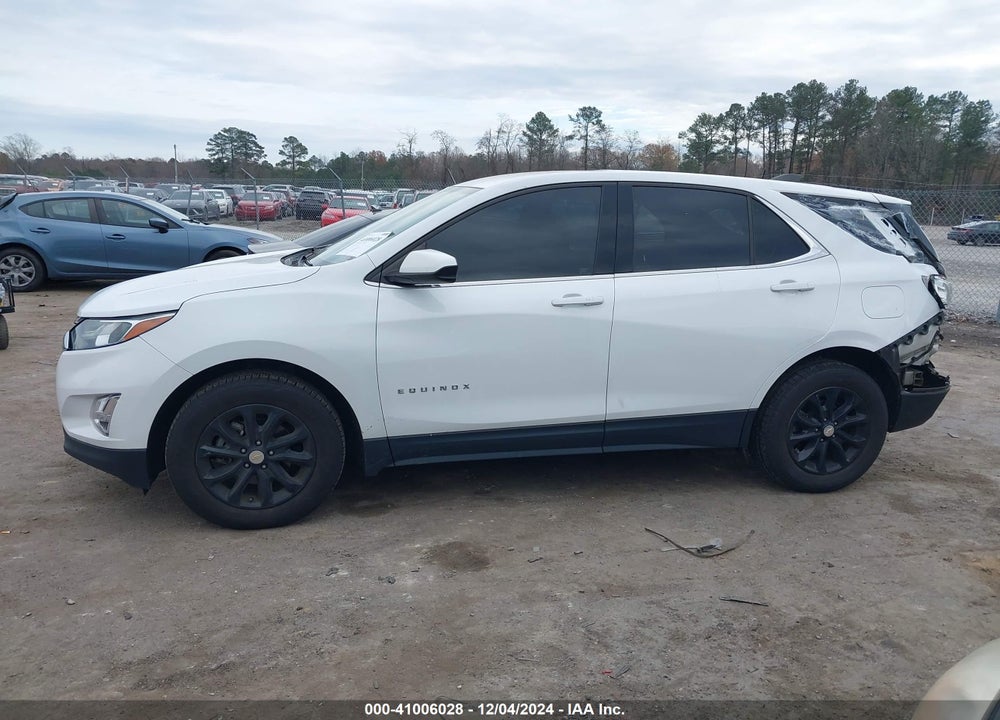 2020 CHEVROLET EQUINOX FWD LT 1.5L TURBO VIN: 2GNAXKEV9L6206291