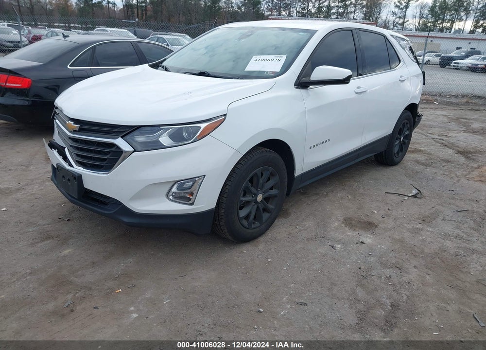 2020 CHEVROLET EQUINOX FWD LT 1.5L TURBO VIN: 2GNAXKEV9L6206291