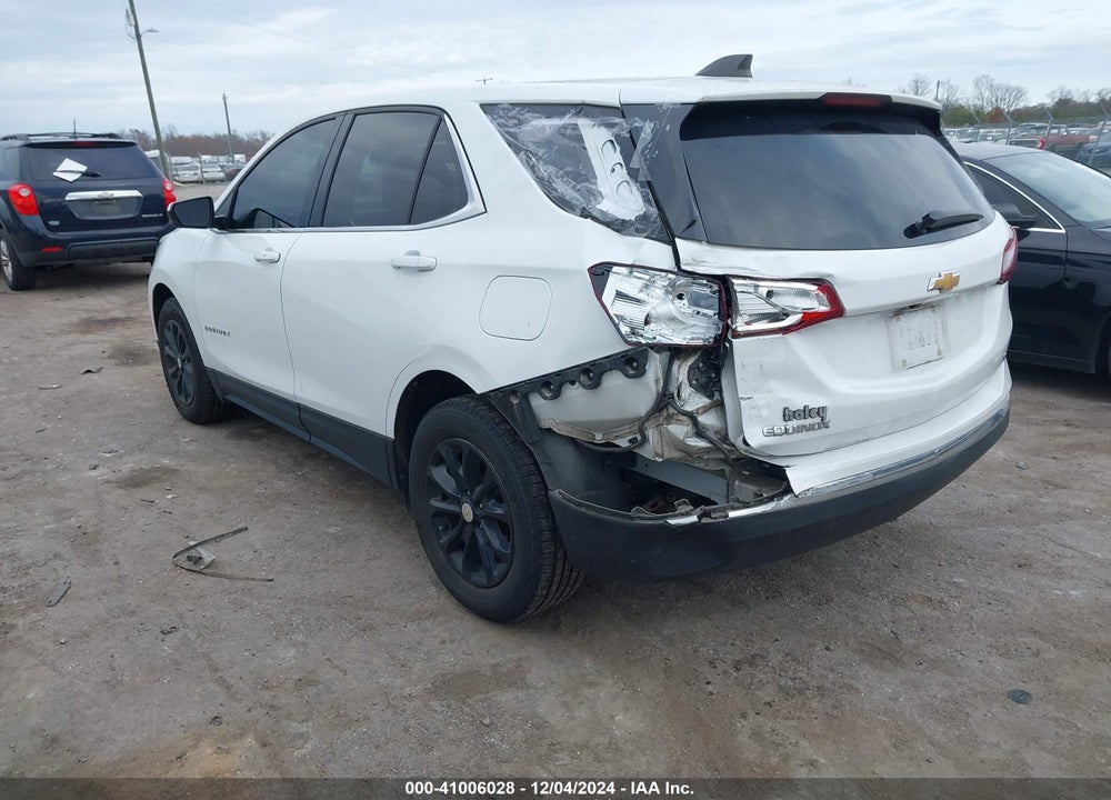 2020 CHEVROLET EQUINOX FWD LT 1.5L TURBO VIN: 2GNAXKEV9L6206291