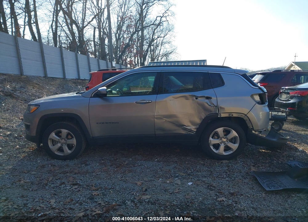 2021 JEEP COMPASS LATITUDE 4X4 VIN: 3C4NJDBB5MT524522