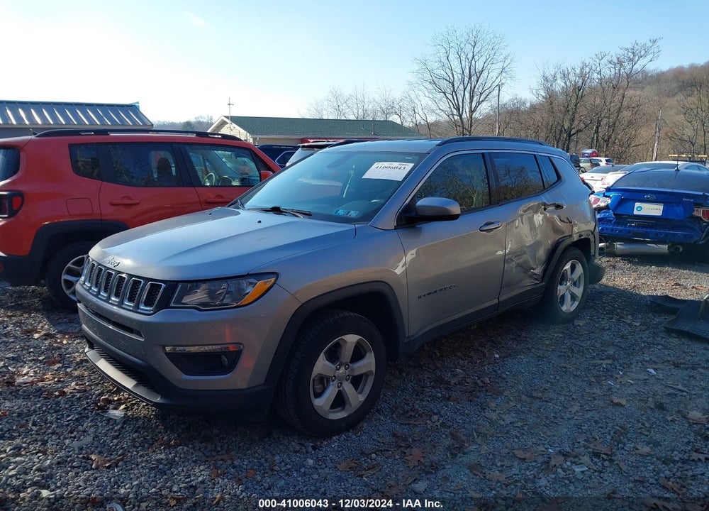 2021 JEEP COMPASS LATITUDE 4X4 VIN: 3C4NJDBB5MT524522