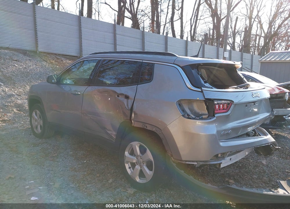 2021 JEEP COMPASS LATITUDE 4X4 VIN: 3C4NJDBB5MT524522