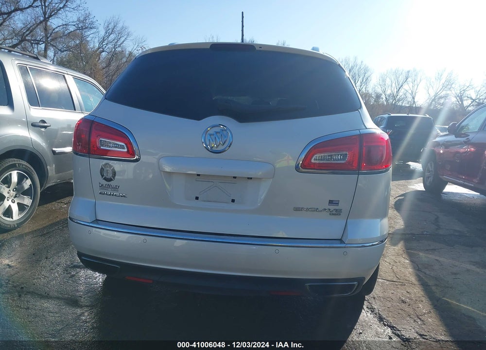 2013 BUICK ENCLAVE PREMIUM VIN: 5GAKVDKD8DJ268443