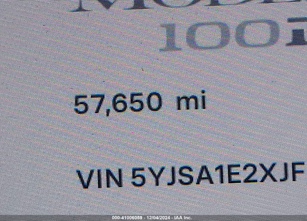 2018 TESLA MODEL S 100D/75D/P100D VIN: 5YJSA1E2XJF281958