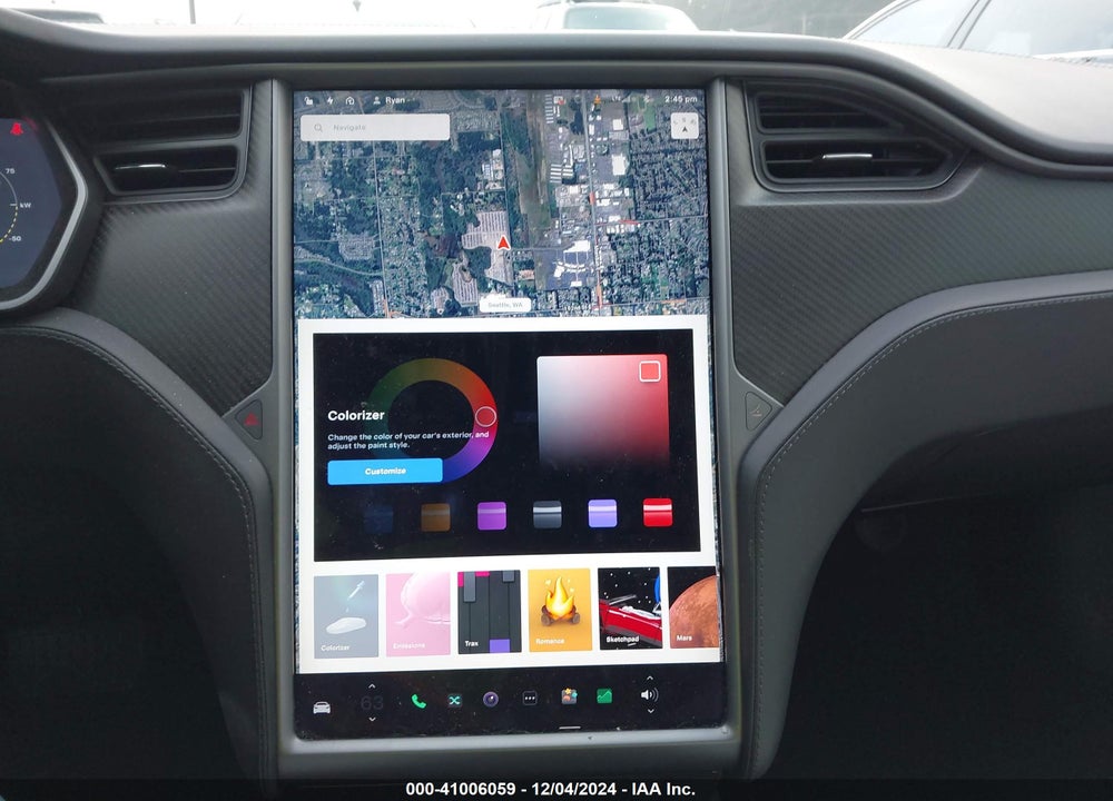2018 TESLA MODEL S 100D/75D/P100D VIN: 5YJSA1E2XJF281958