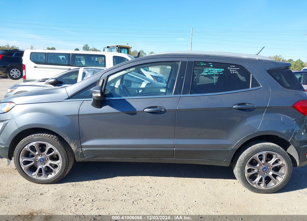 2021 FORD ECOSPORT TITANIUM VIN: MAJ6S3KL4MC424434