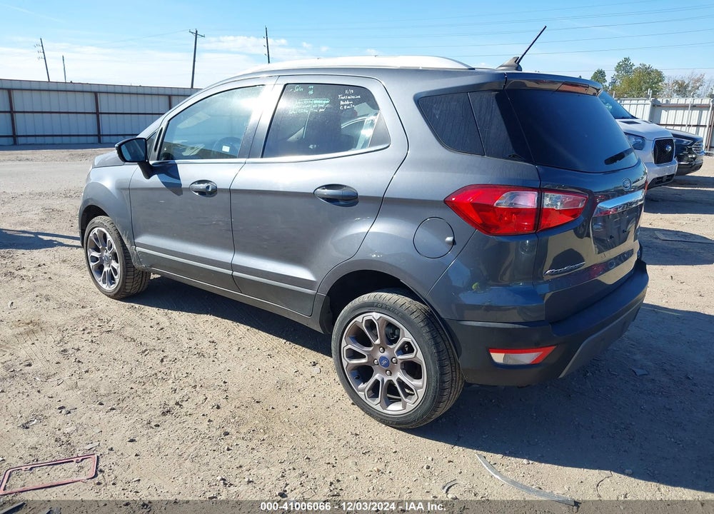 2021 FORD ECOSPORT TITANIUM VIN: MAJ6S3KL4MC424434