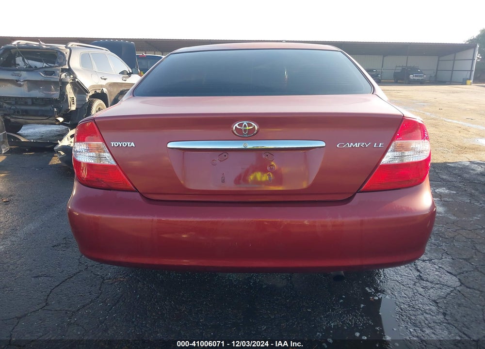2003 TOYOTA CAMRY LE VIN: JTDBE32K430151163