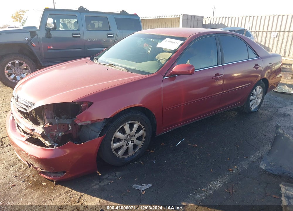 2003 TOYOTA CAMRY LE VIN: JTDBE32K430151163
