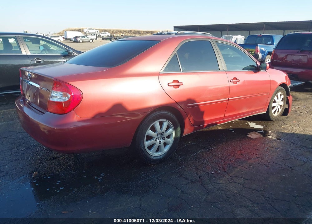 2003 TOYOTA CAMRY LE VIN: JTDBE32K430151163