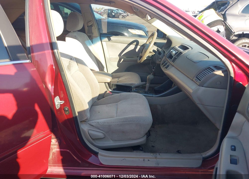 2003 TOYOTA CAMRY LE VIN: JTDBE32K430151163