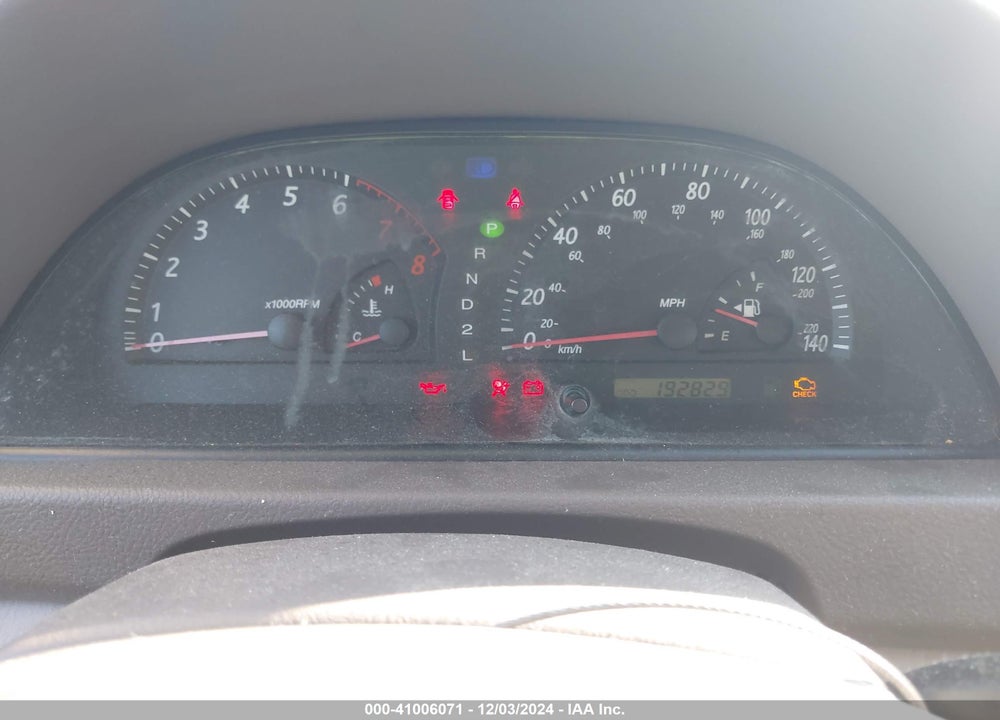 2003 TOYOTA CAMRY LE VIN: JTDBE32K430151163