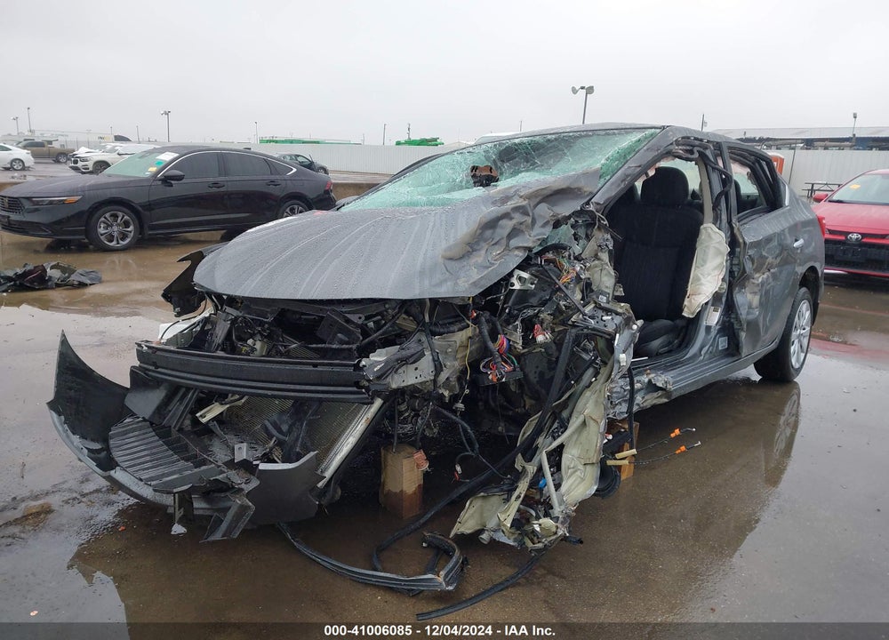 2017 NISSAN SENTRA SV VIN: 3N1AB7AP8HL715757