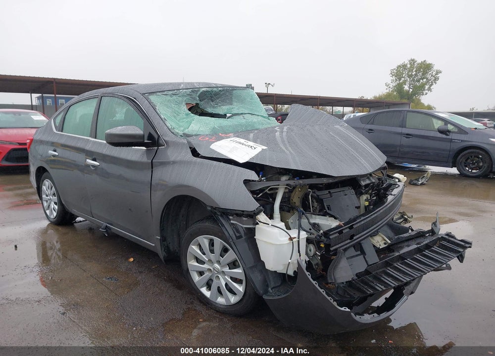 2017 NISSAN SENTRA SV VIN: 3N1AB7AP8HL715757