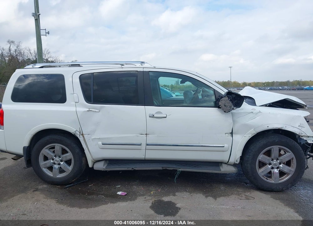 2012 NISSAN ARMADA PLATINUM VIN: 5N1BA0ND5CN602655
