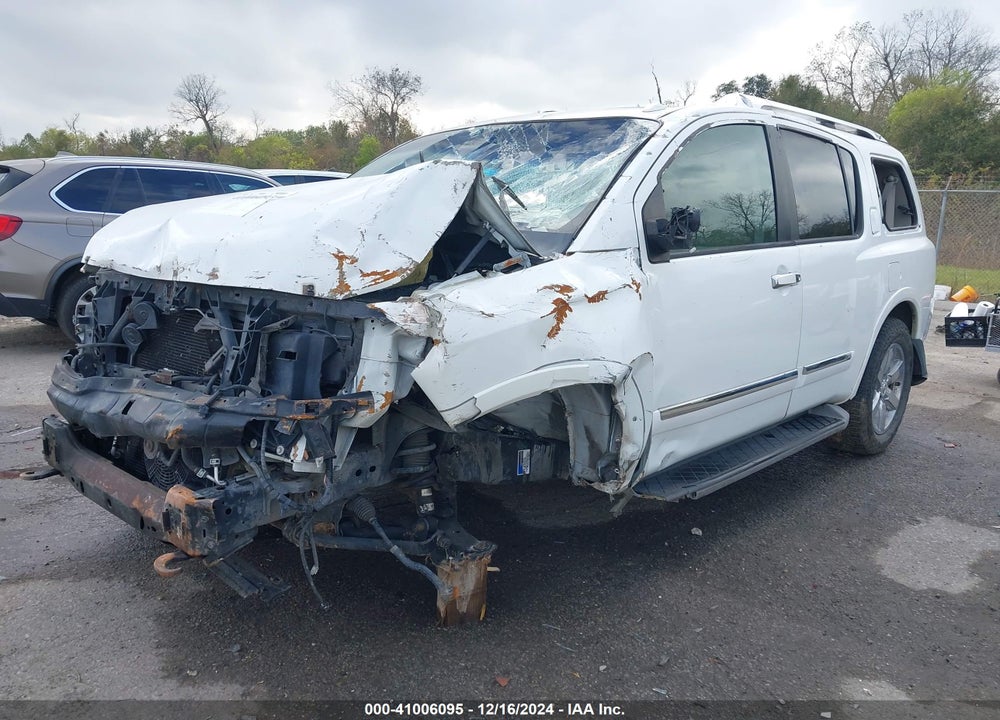 2012 NISSAN ARMADA PLATINUM VIN: 5N1BA0ND5CN602655