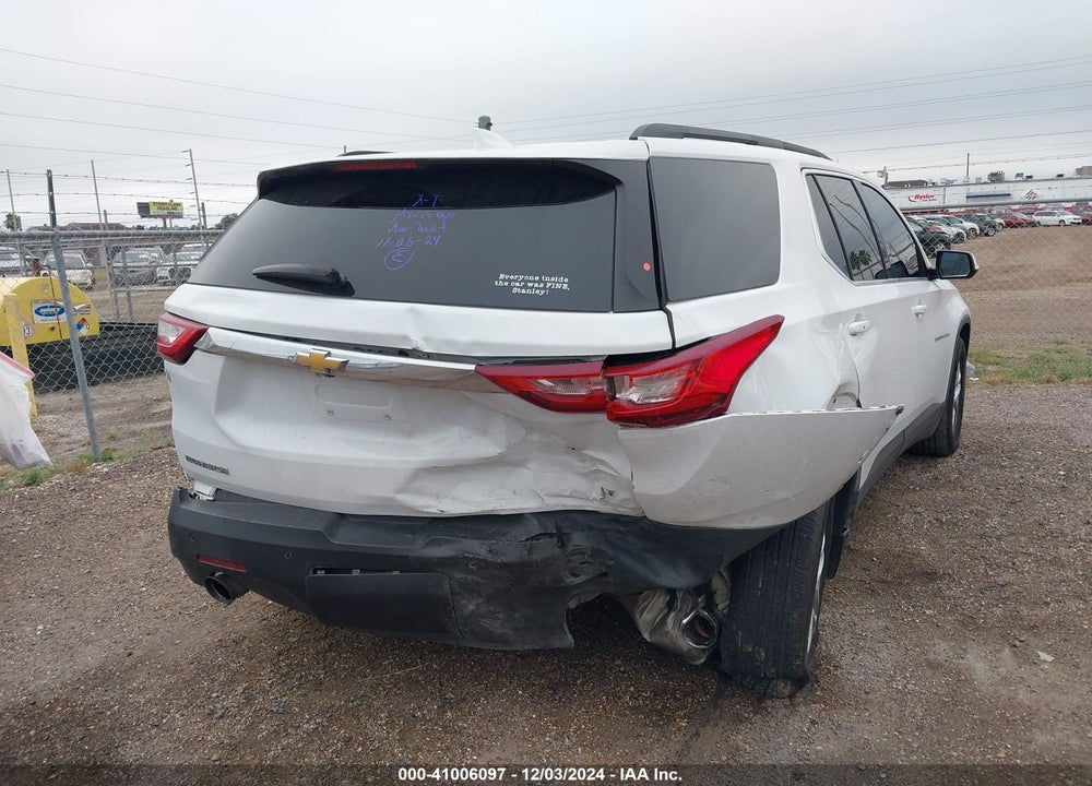 2020 CHEVROLET TRAVERSE FWD LT CLOTH VIN: 1GNERGKW0LJ118139