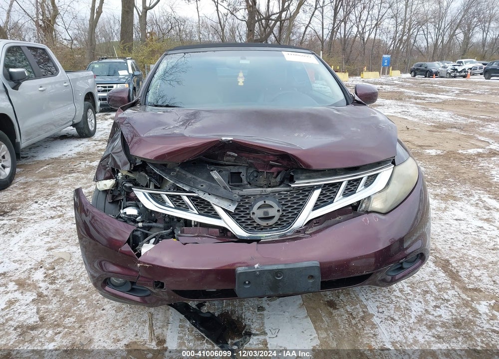 2014 NISSAN MURANO CROSSCABRIOLET VIN: JN8AZ1FY0EW301566