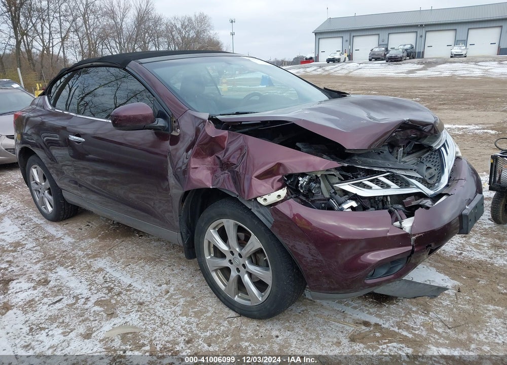 2014 NISSAN MURANO CROSSCABRIOLET VIN: JN8AZ1FY0EW301566
