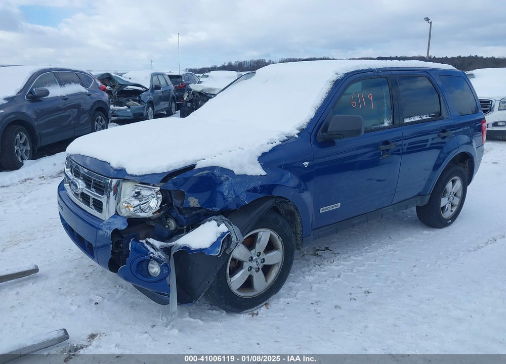 2008 FORD ESCAPE XLT VIN: 1FMCU93138KD15235