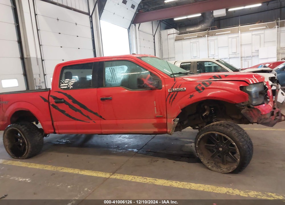 2016 FORD F-150 XLT VIN: 1FTEW1EG3GKE26098